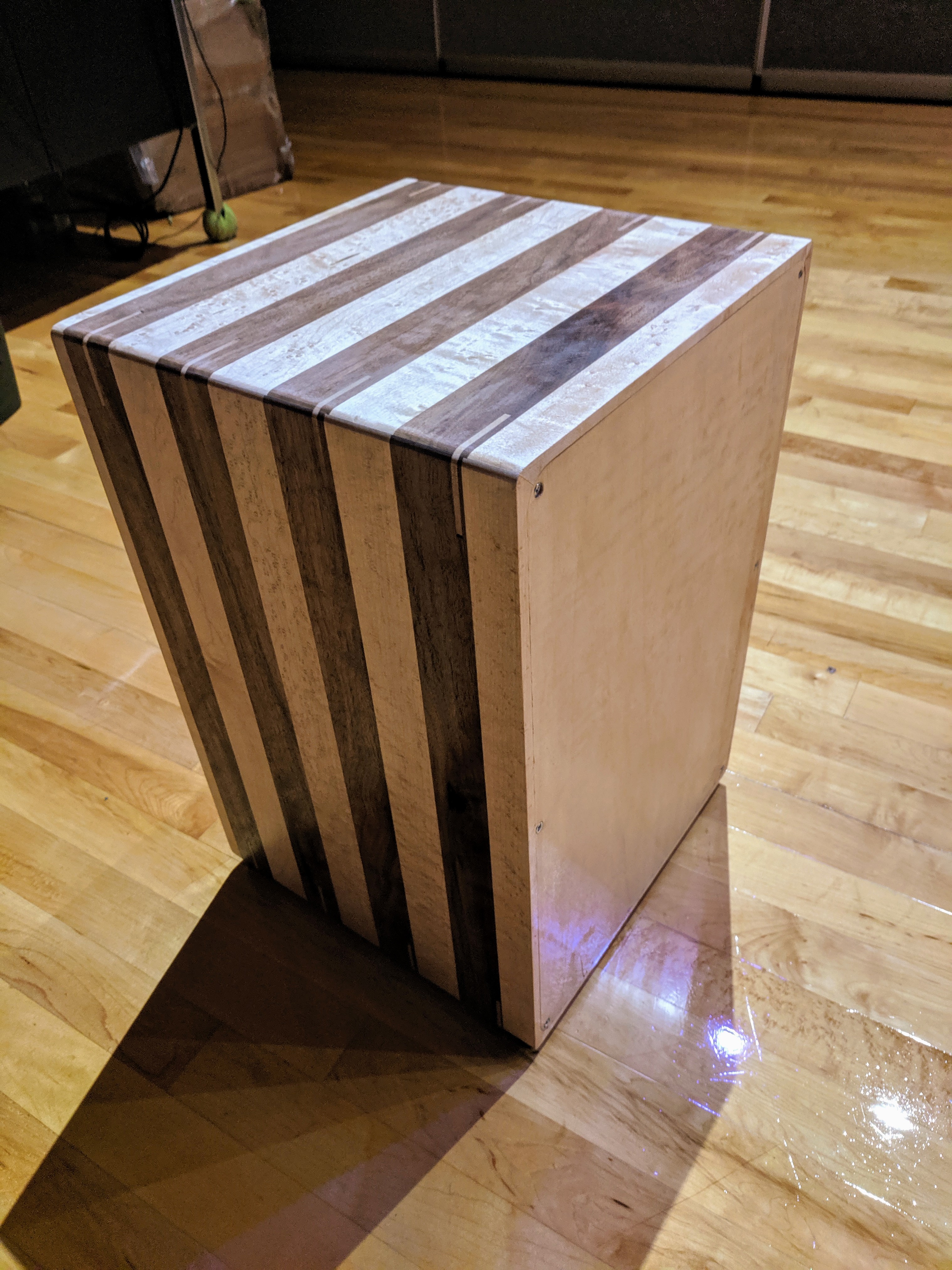 When the wife asks for a cajon, she gets a cajon