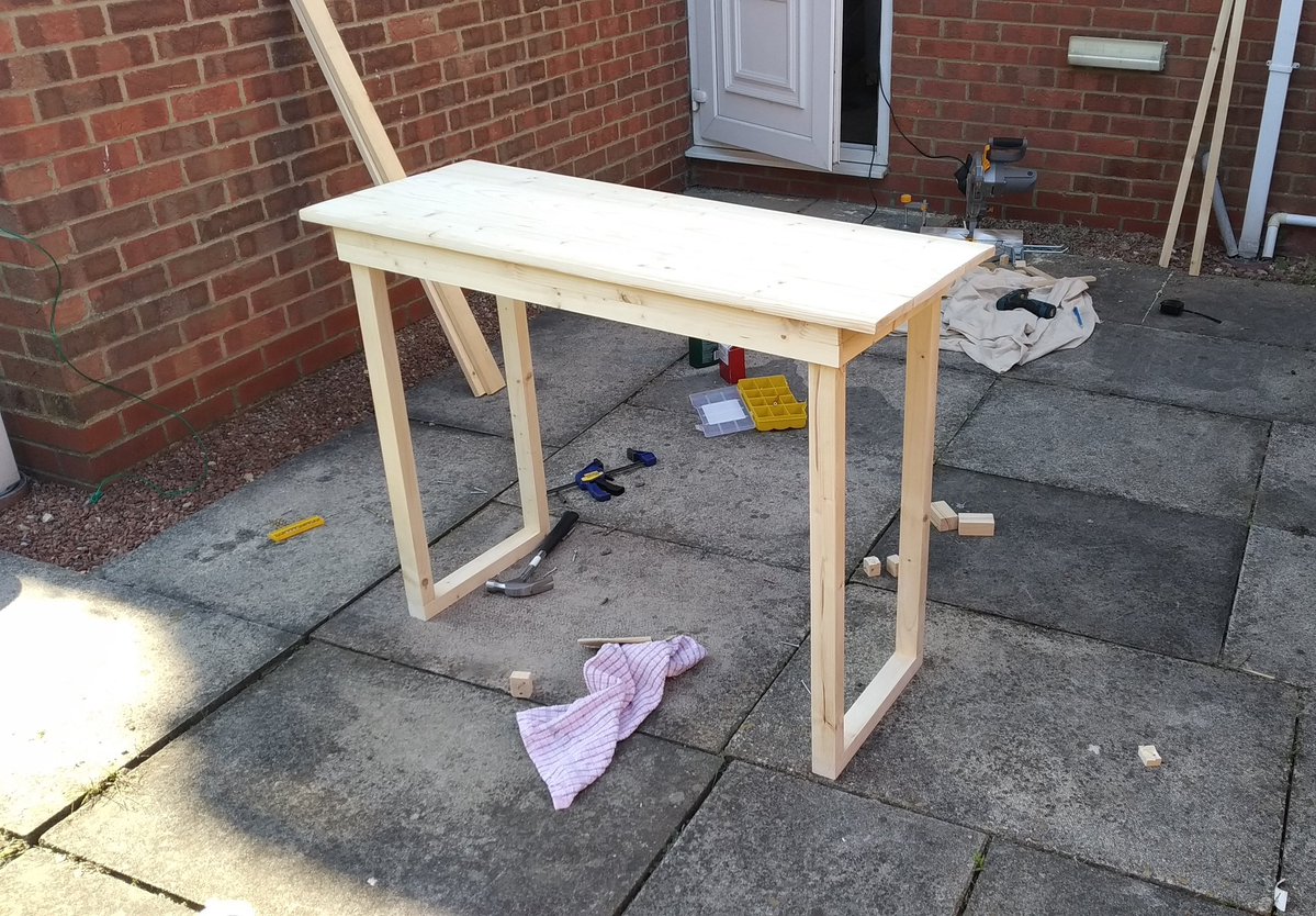 Bank holiday weekend sideboard nearly finished. Now for the finishing touches and staining woodworking