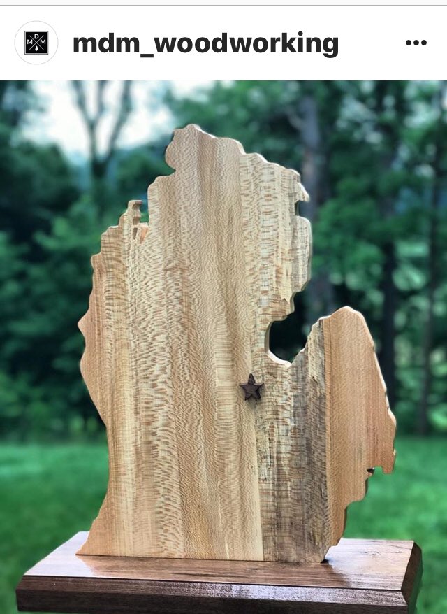 All Michiganders need to go to Instagram and follow mdm_woodworking