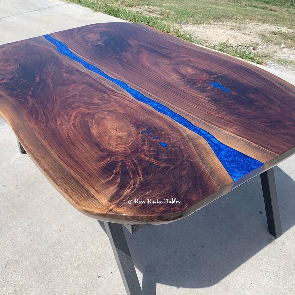 Its SOOOOO Pretty Pretty Woodworking RiverTable Handmade MadeinTexas