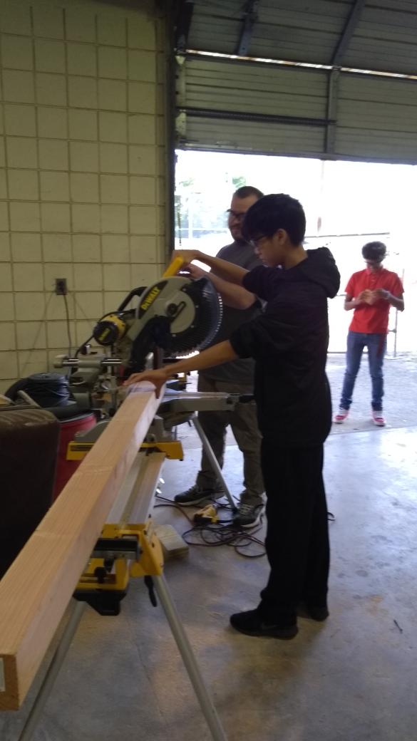 Our new Woodworking class in the Trades and Industry CTE pathway at CHS. Another example how we are meeting students where their interests are.