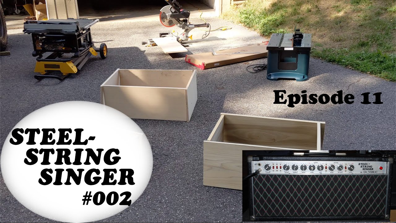 Steel String Singer 002 Build Episode 11 Woodworking Begins