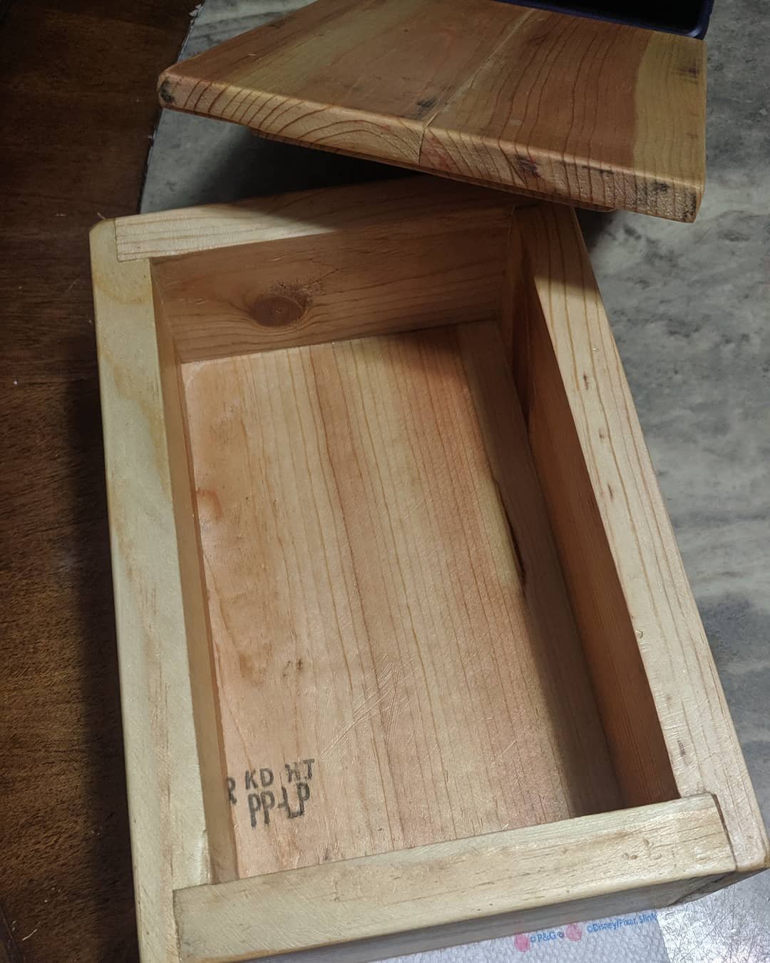 First box And first real woodworking project.