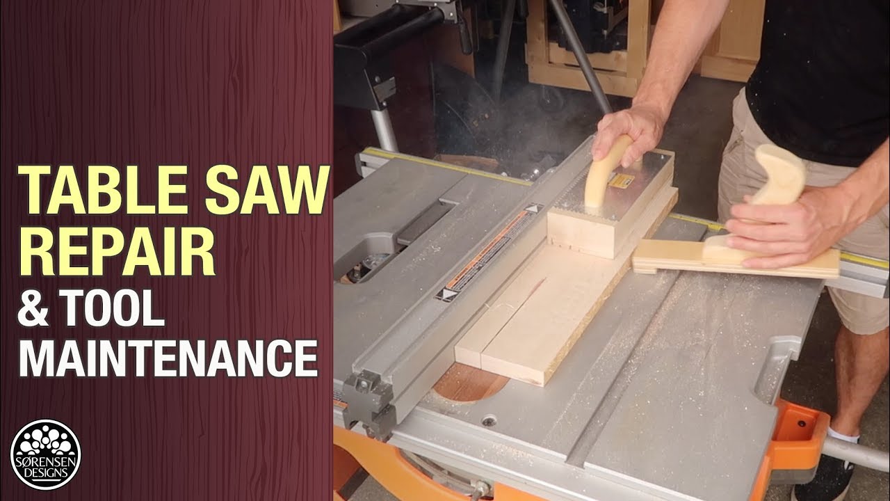 Table Saw Repair amp Tool Maintenance Woodworking