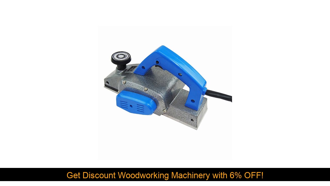 High-Power Multi-Function Electric Planer Professional Woodworking Machine 220V 1000W Wood Planer