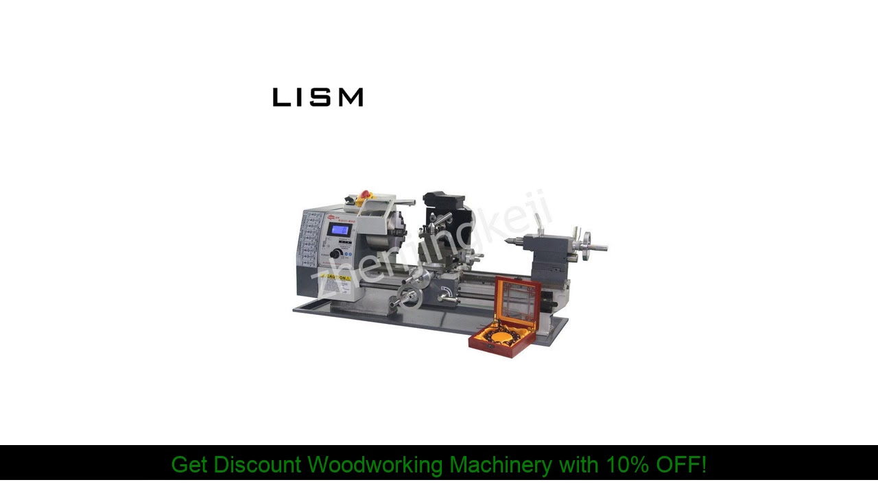 Industrial lathe Micro Bead Machine Woodworking Machinery Digital Display lathe Electric Multi-func