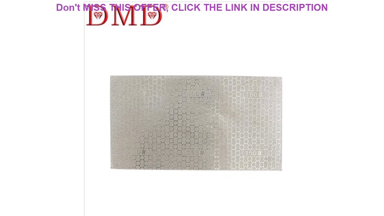 Top DMD Diamond Woodworking Sandpaper Coated Honeycomb Emery Paper Replacement For Affixed Abrasive