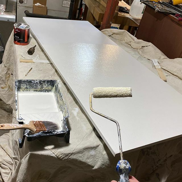 It may not look like much, but building a few shelves for some built-ins in our house is quite important to the family. Woodworking diy providence rhodeisland crafts powertools protectyourdigits craft crafts art newengland make maker making