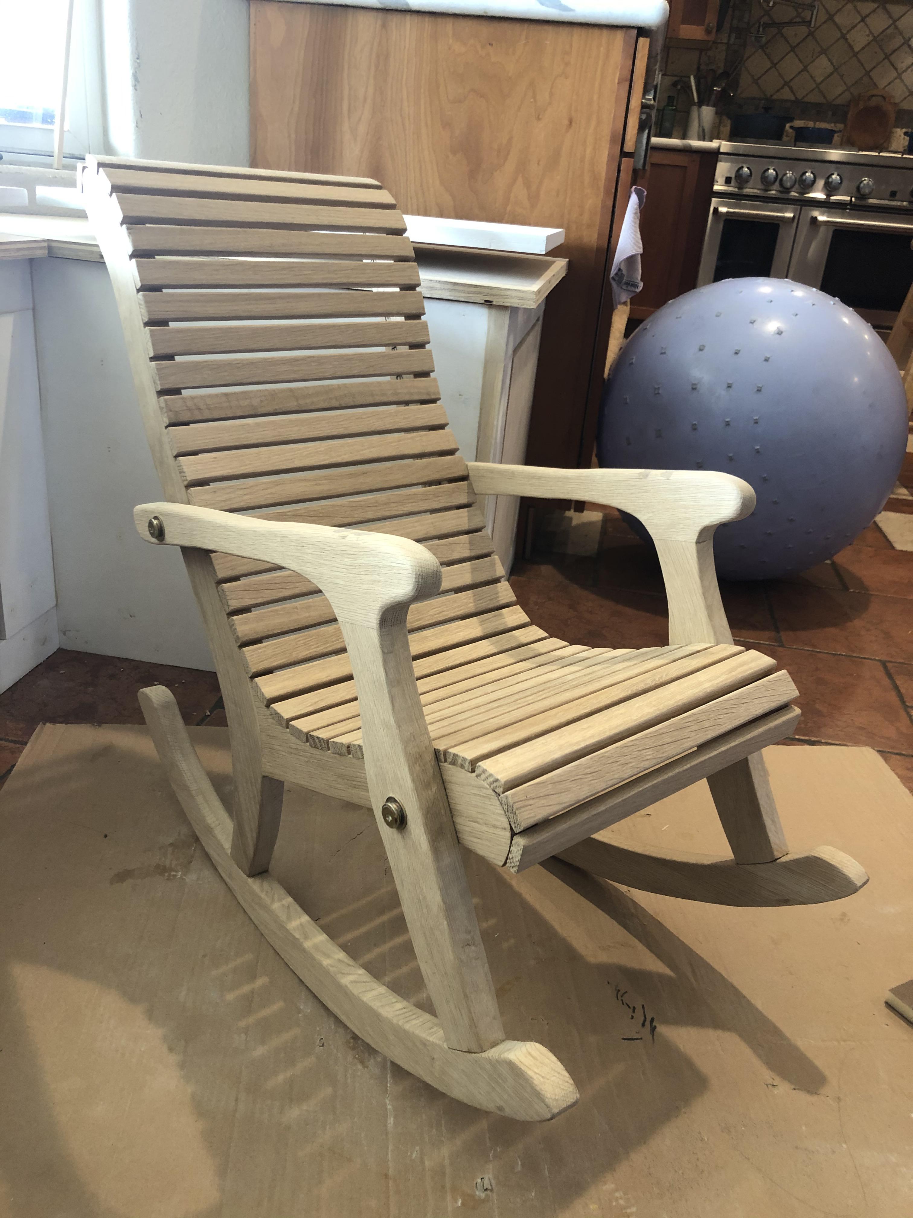 A rocking chair for my two year old