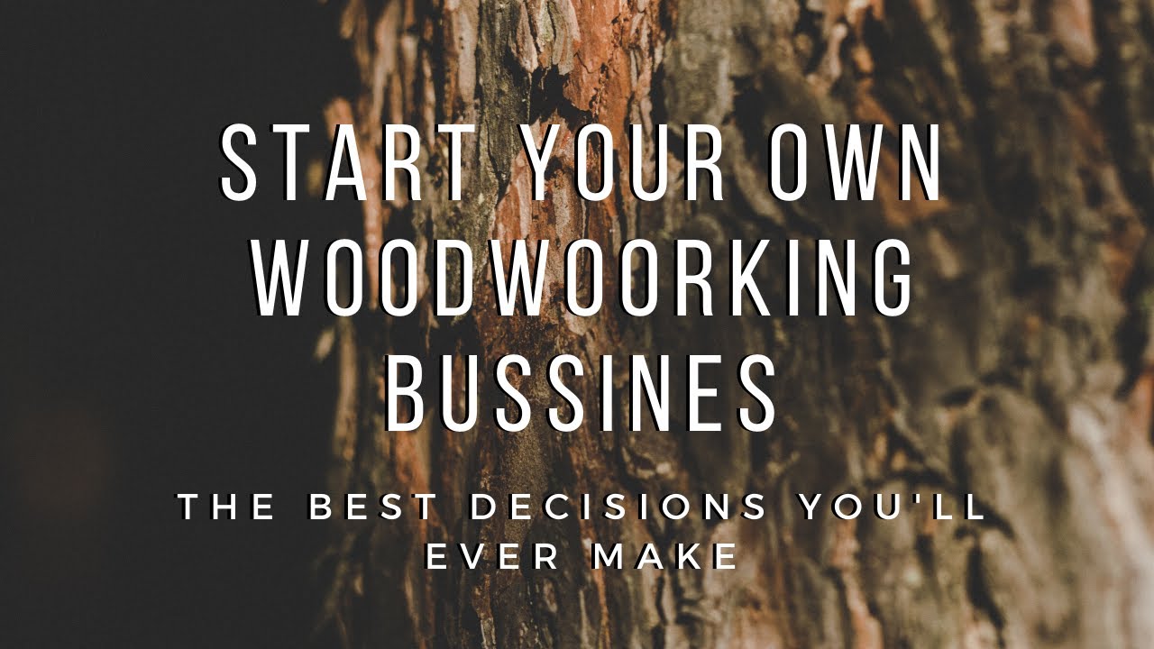 Learn how to start and operate successfully your home woodworking business