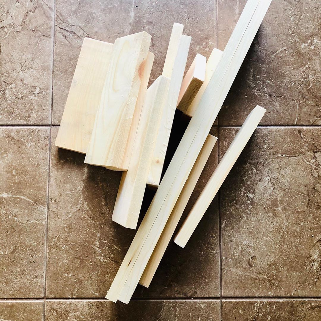 From this to…this Scrap wood project for some of my fav recipe books wood woodworking ryobi