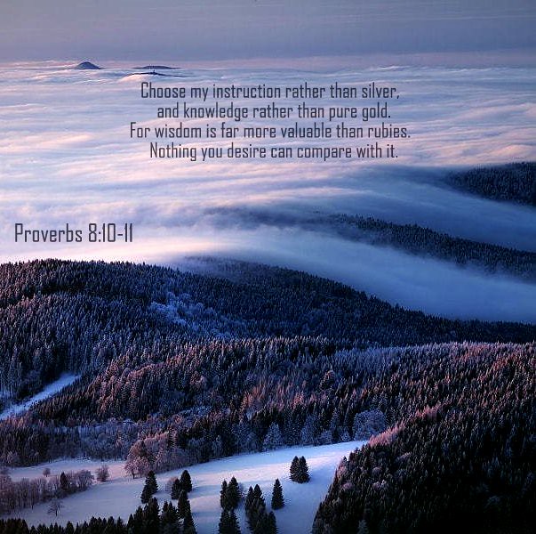 CHOOSING A LUCRATIVE CAREER BECAUSE OF FINANCIAL INSECURITYProv.810-11I became an accountant.I originally planned to be a woodworking teacher.Big mistakeJoin me in prayer for our loved ones they have revelation whats important in lifeGod knows them by nameamptheir needs