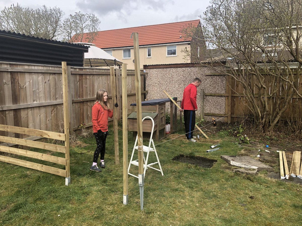 Practical homeschooling build a chicken run for our rescue ex battery farm hens. Lessons include geometry, woodworking, health and safety, animal husbandry and knot tying