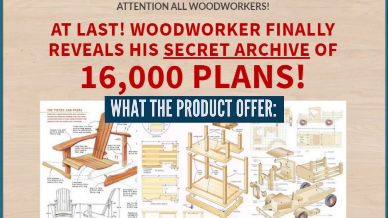 Woodworking Plans For Beginners – 16000 Ideas Woodworking For Beginner