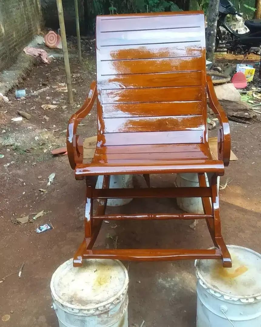 KURSI MALAS kursi goyang Kami adalah pengrajin furniture mebel yg ada di jepara jawa tengah p…