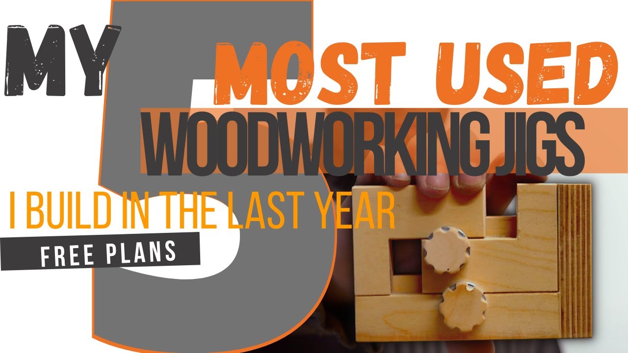 Discover the 5 BEST amp MOST USED woodworking JIGS I made the last year FREE PLANS